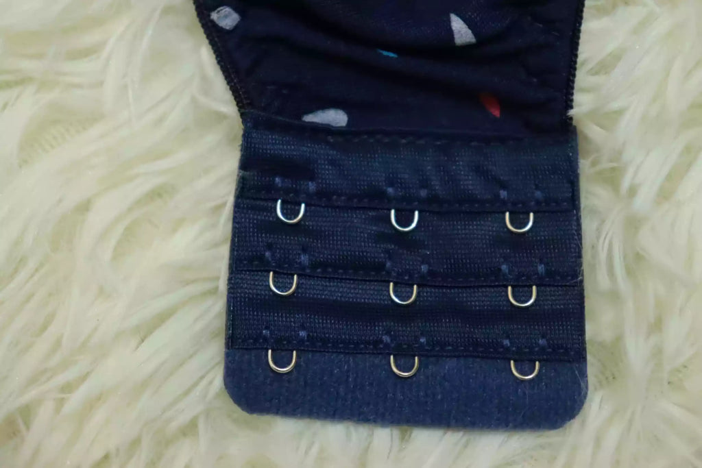 Soft Cotton Light Padded Bra - Blue